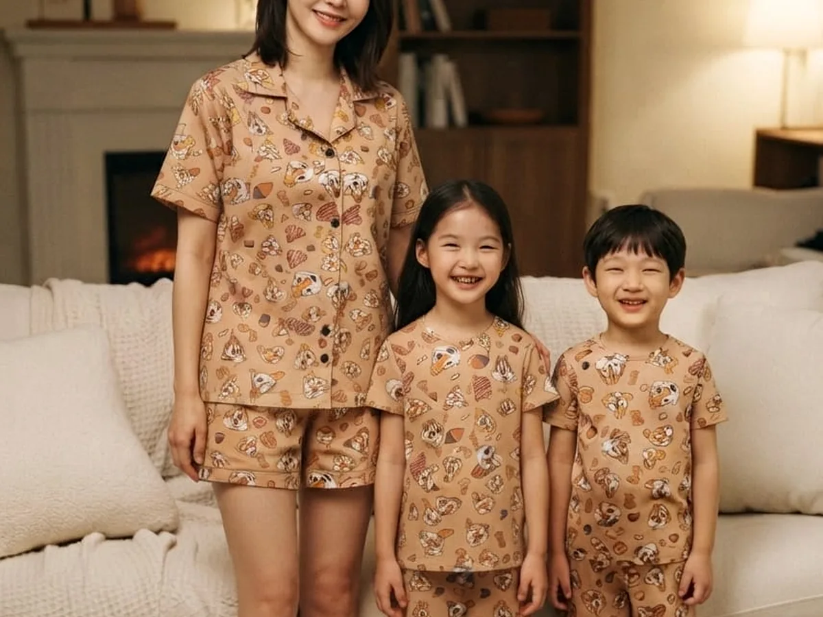 Pijamas combinando para família em Curitiba