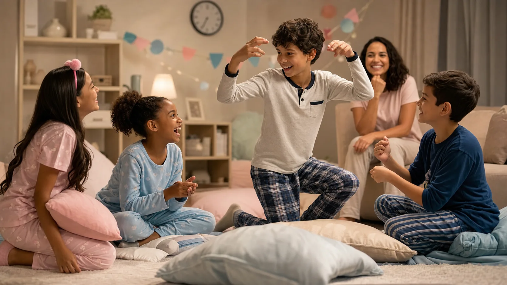 Festa do Pijama Infantil: Brincadeiras e Programação Completa